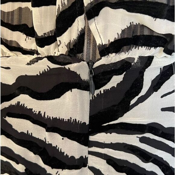 ZARA | Zebra | ANIMAL PRINT MINI DRESS - Picture 10 of 11